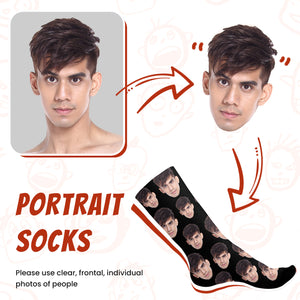 Customized Exclusive Gift Face socks