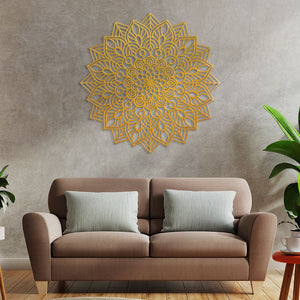 Mandala Metal Wall Art Wall Decor for Home & Office