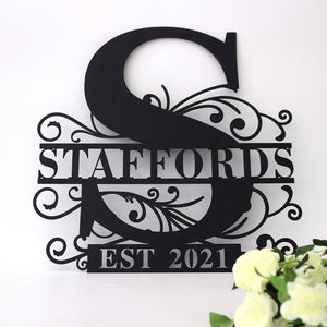 Personalized Steel Metal Signs for Anniversary Gift - iWantDIY